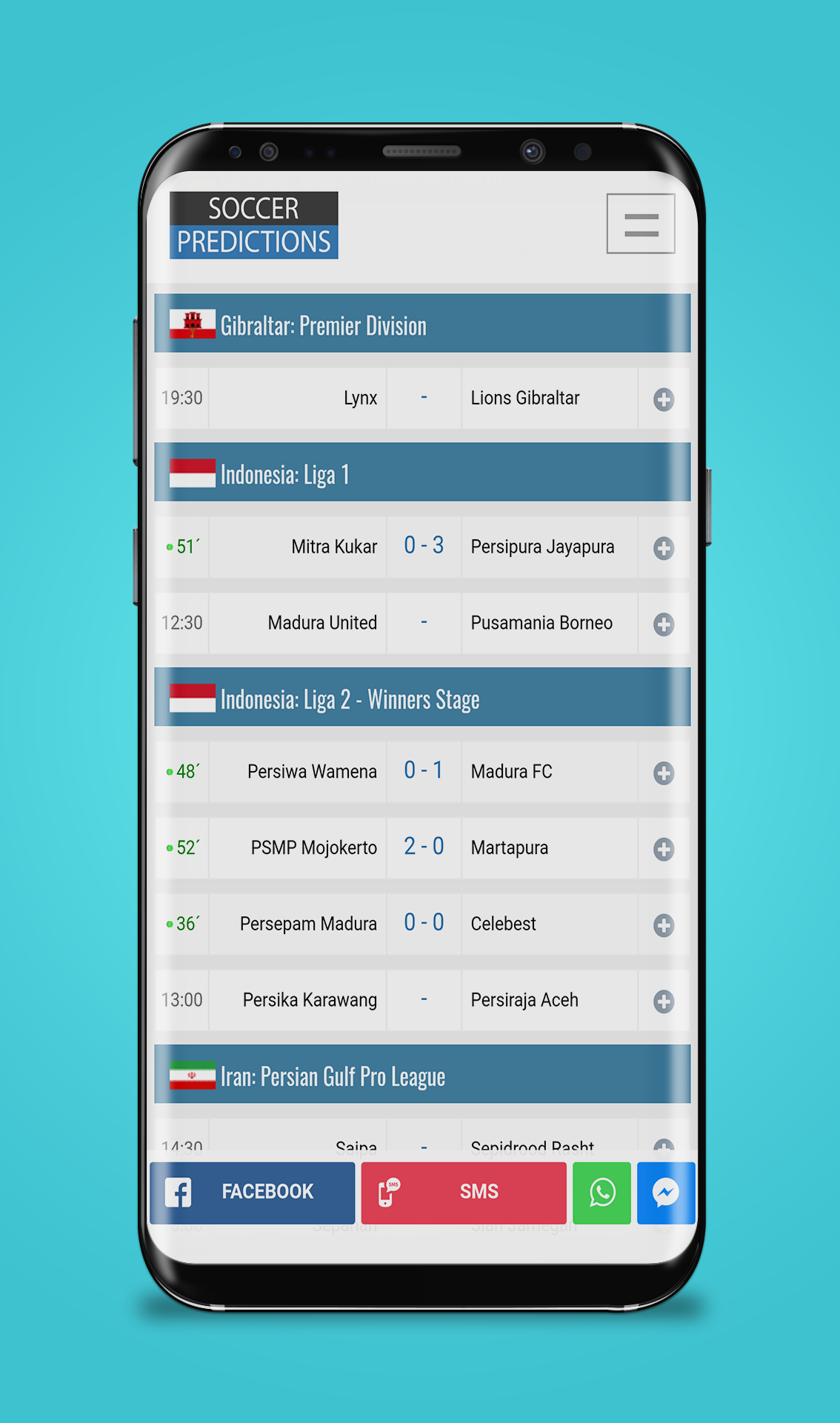 Soccer Predictions Screenshot5