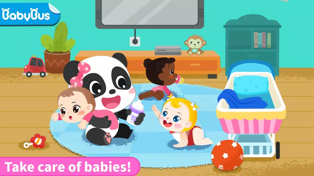 Panda Games: Baby Girls Care Screenshot1