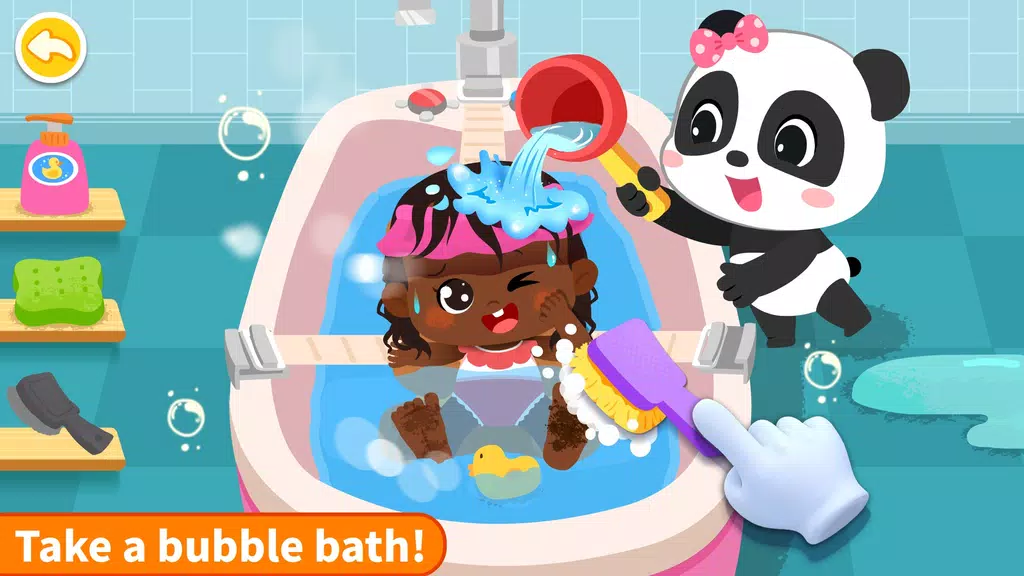 Panda Games: Baby Girls Care Screenshot3