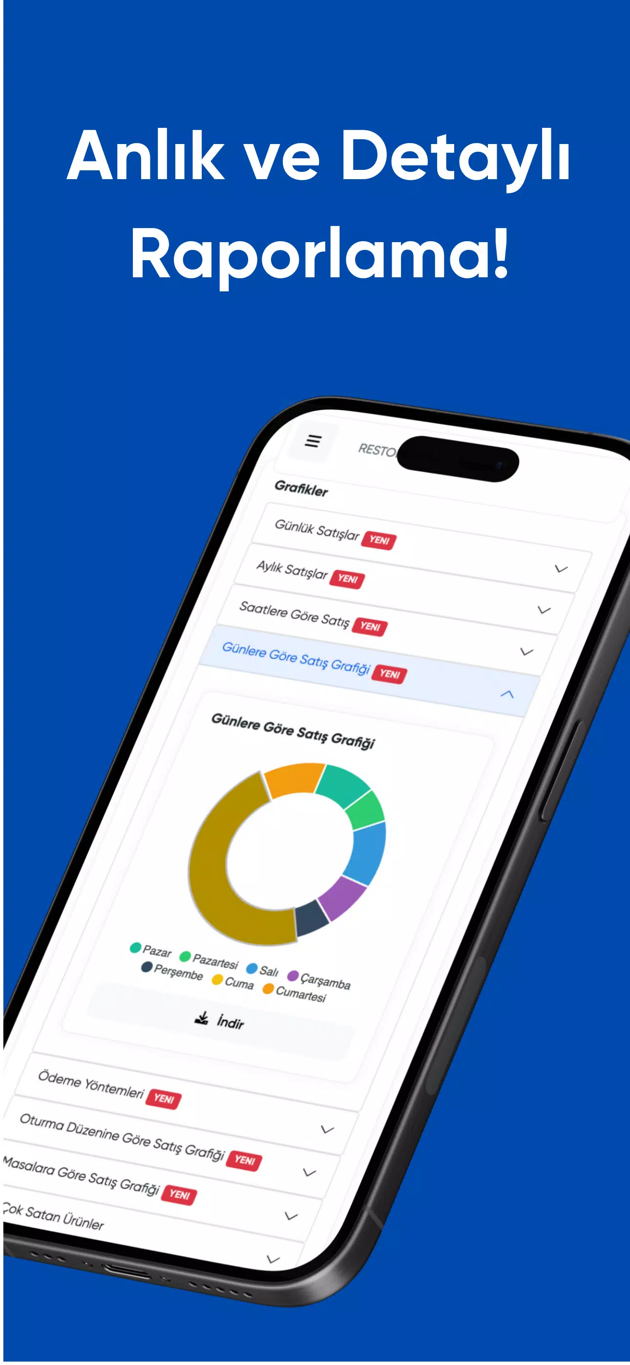RestoMenum Adisyon Programı Screenshot4