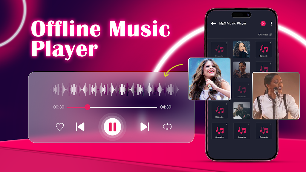 Offline Music Player App Screenshot2