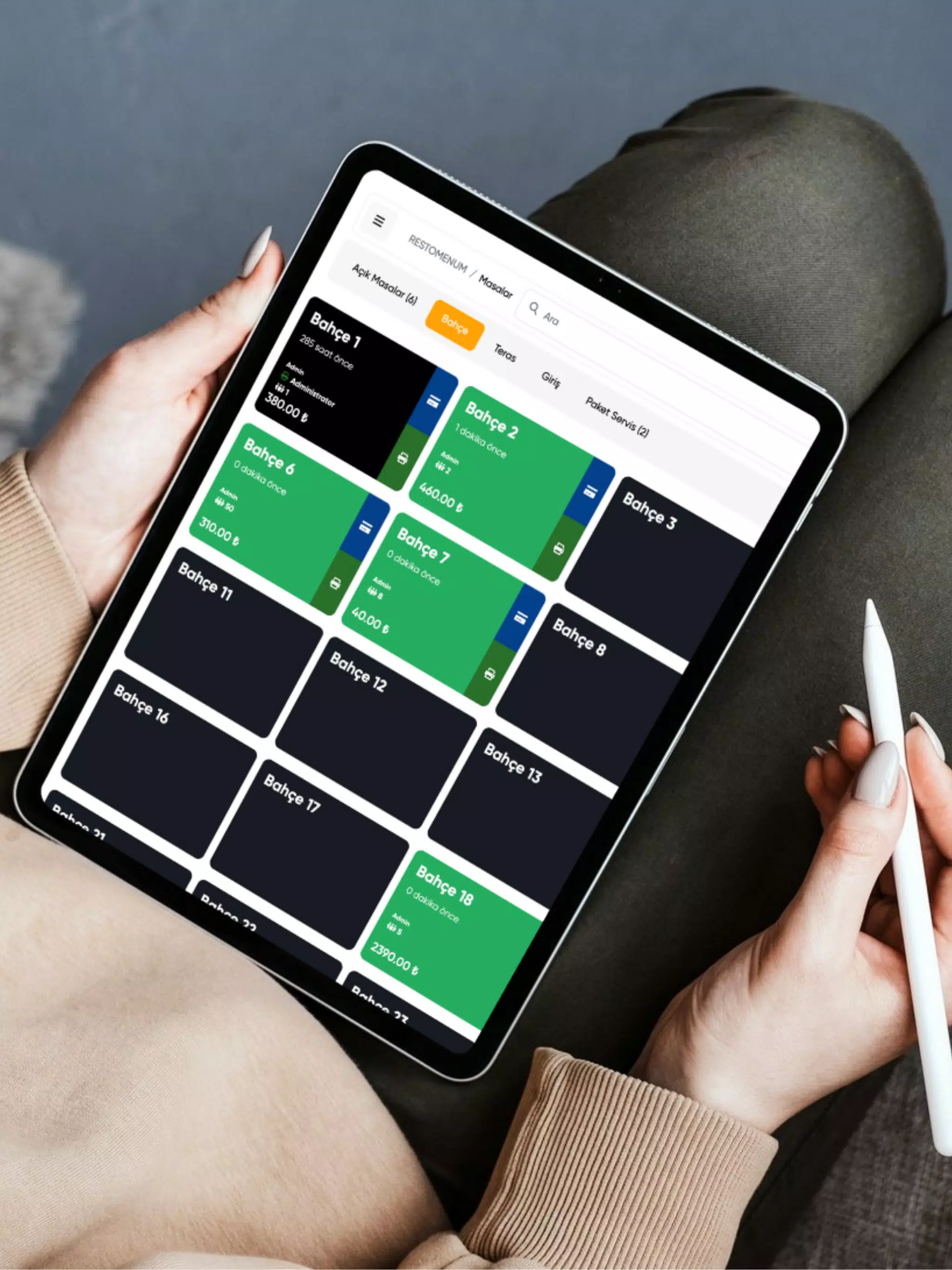 RestoMenum Adisyon Programı Screenshot6