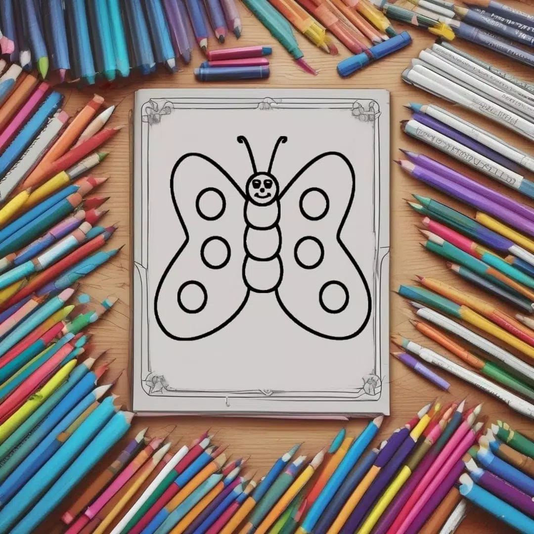 Coloring Butterflys Screenshot3