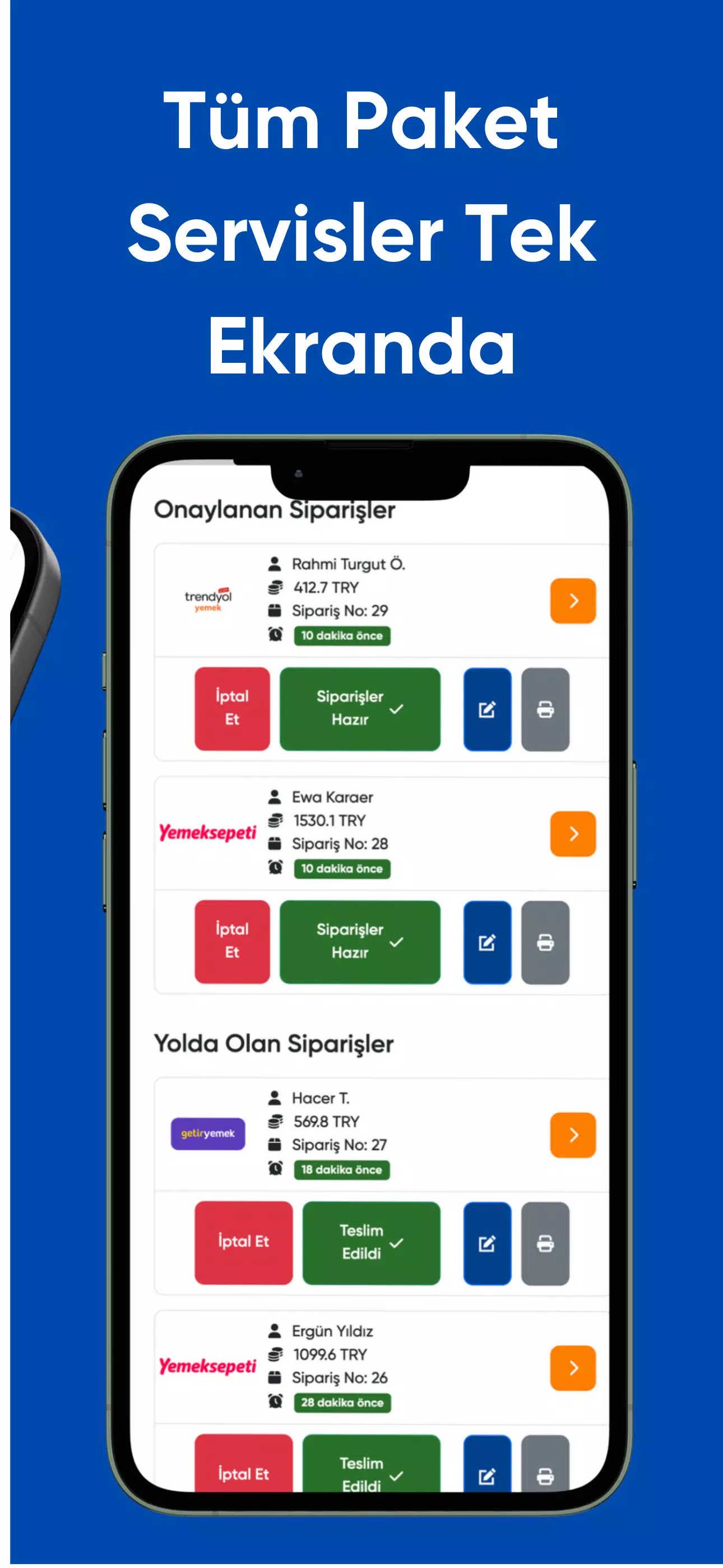 RestoMenum Adisyon Programı Screenshot5