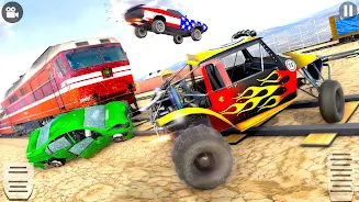 Train Car Crash Derby Game 3D Screenshot6