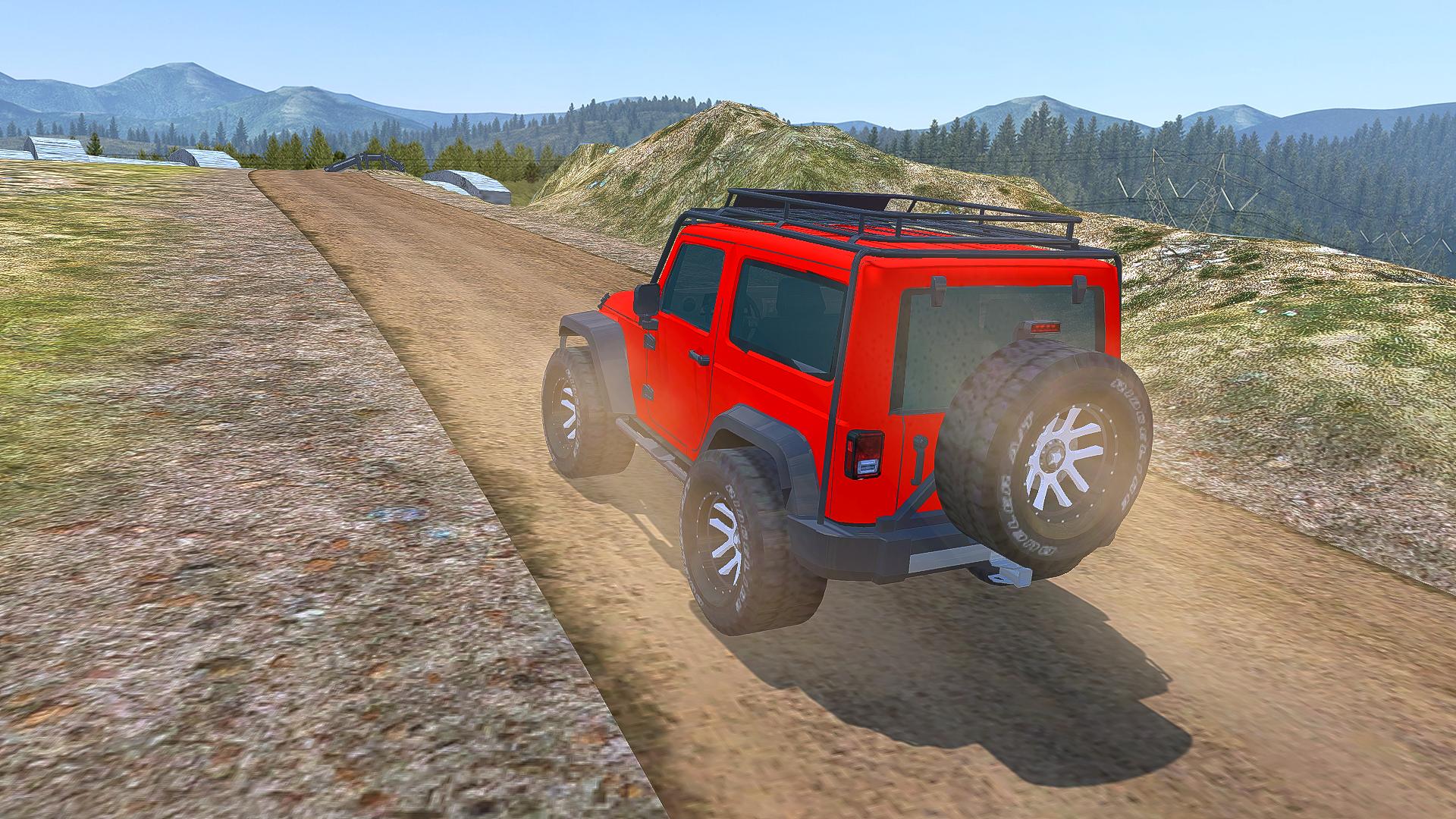 Parking Game Offroad Jeep Game Screenshot1