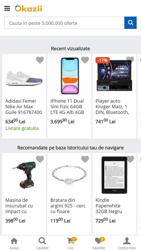 Okazii.ro Screenshot1