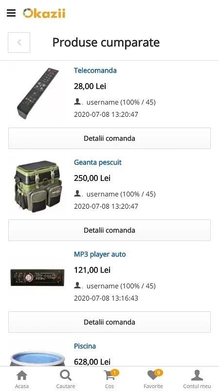 Okazii.ro Screenshot7