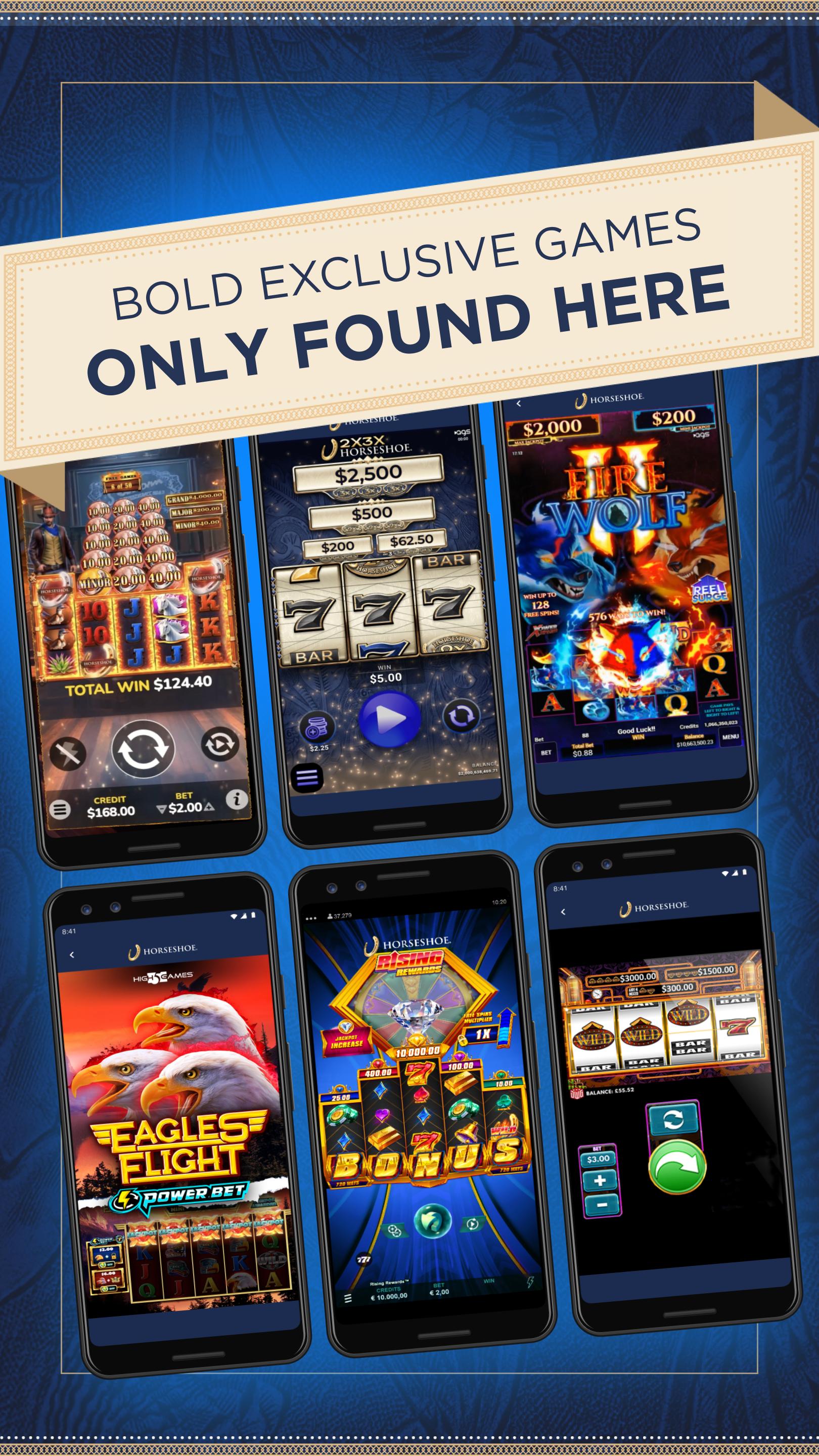 Horseshoe Online Casino Screenshot3