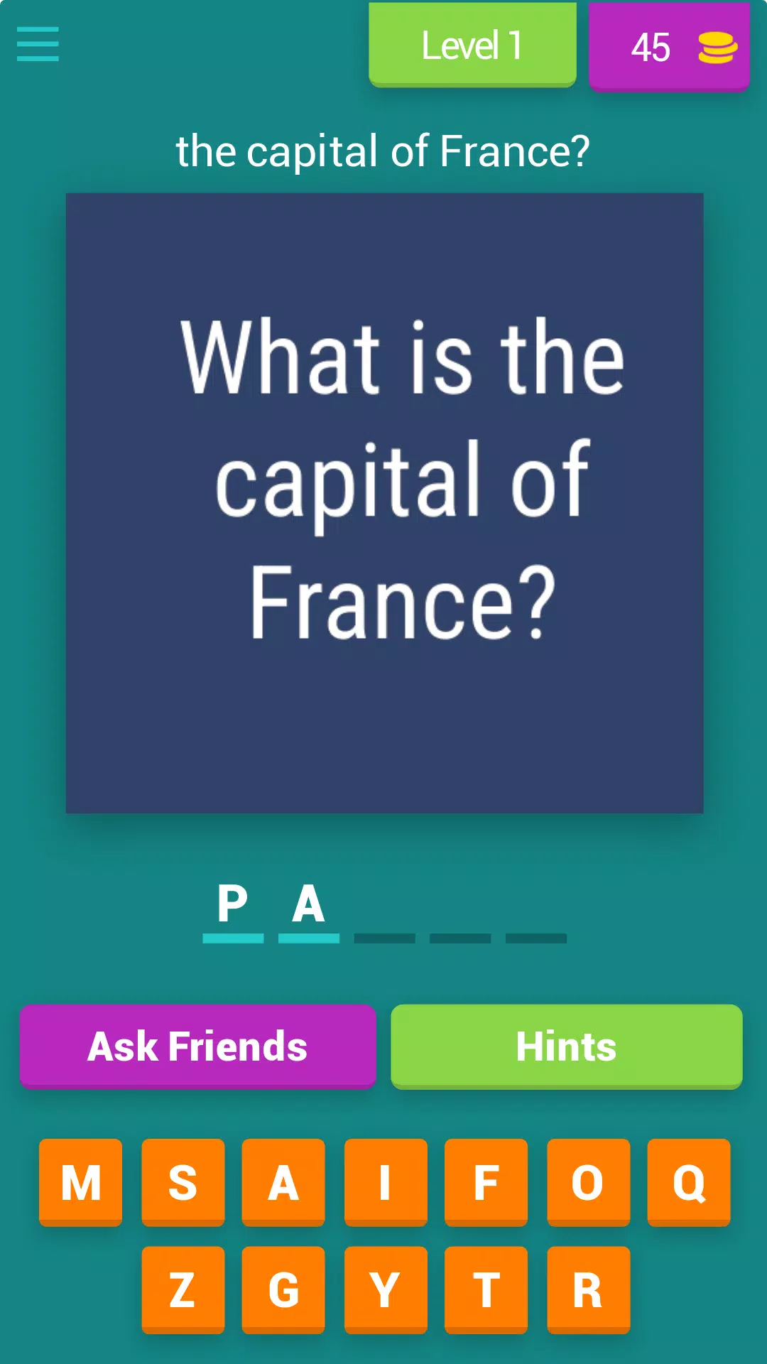 Guess the Capital Screenshot8
