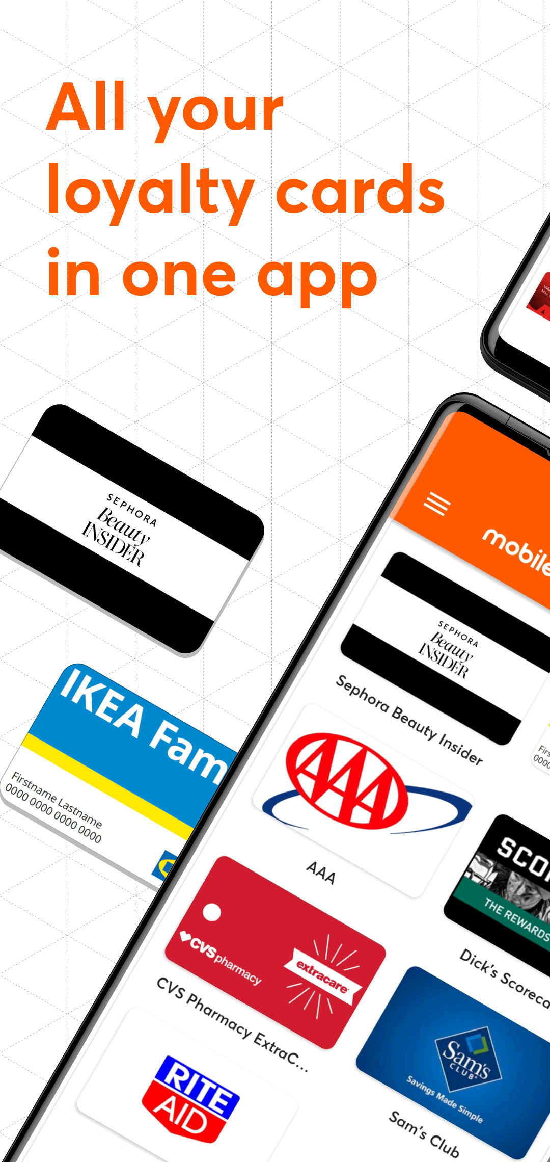 mobile-pocket loyalty cards Screenshot1
