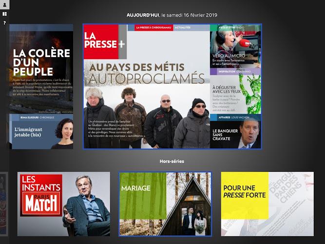 La Presse+ Screenshot1