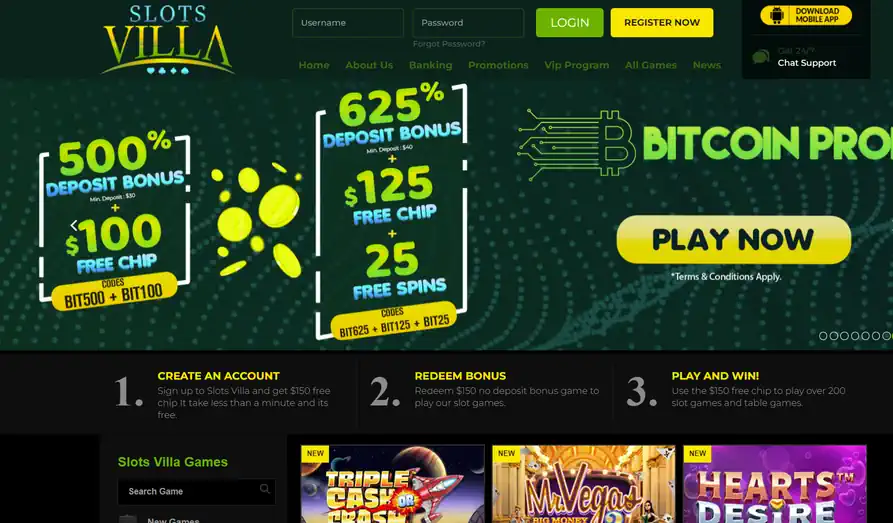 Slots Villa Screenshot1
