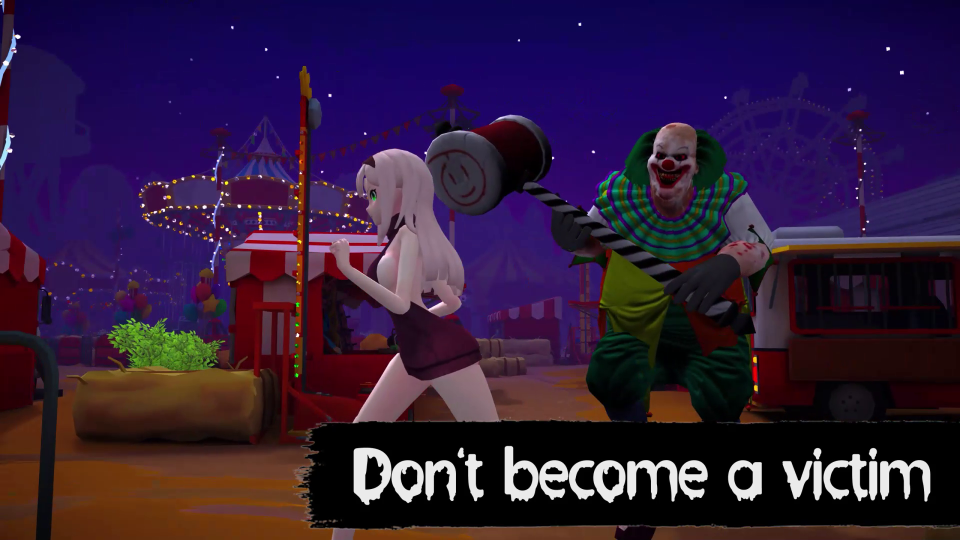 Anime Girls: Clown Horror Screenshot3