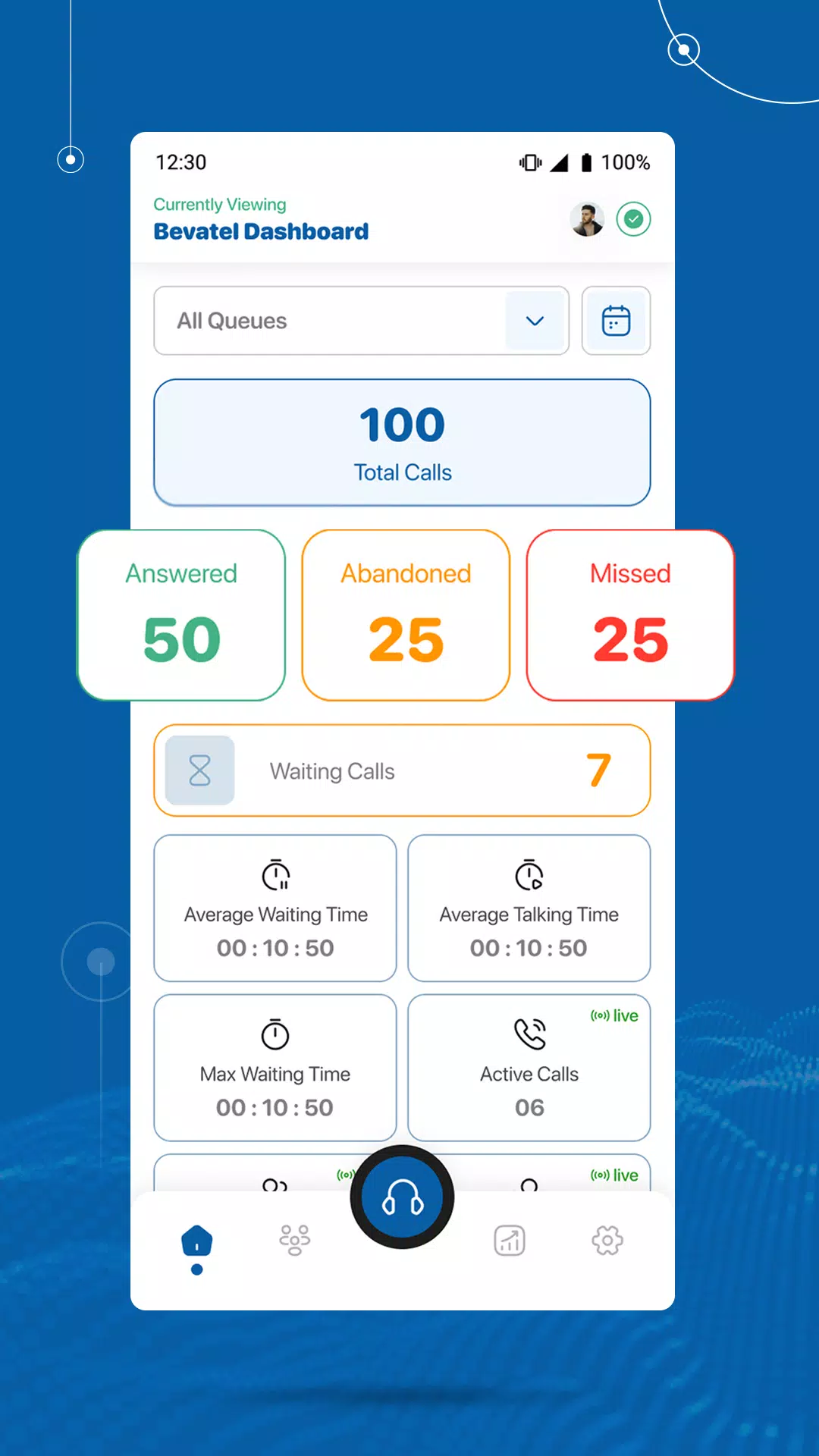 Bevatel Call Center Screenshot3
