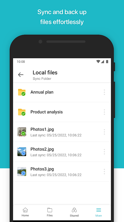Synology Drive Screenshot5