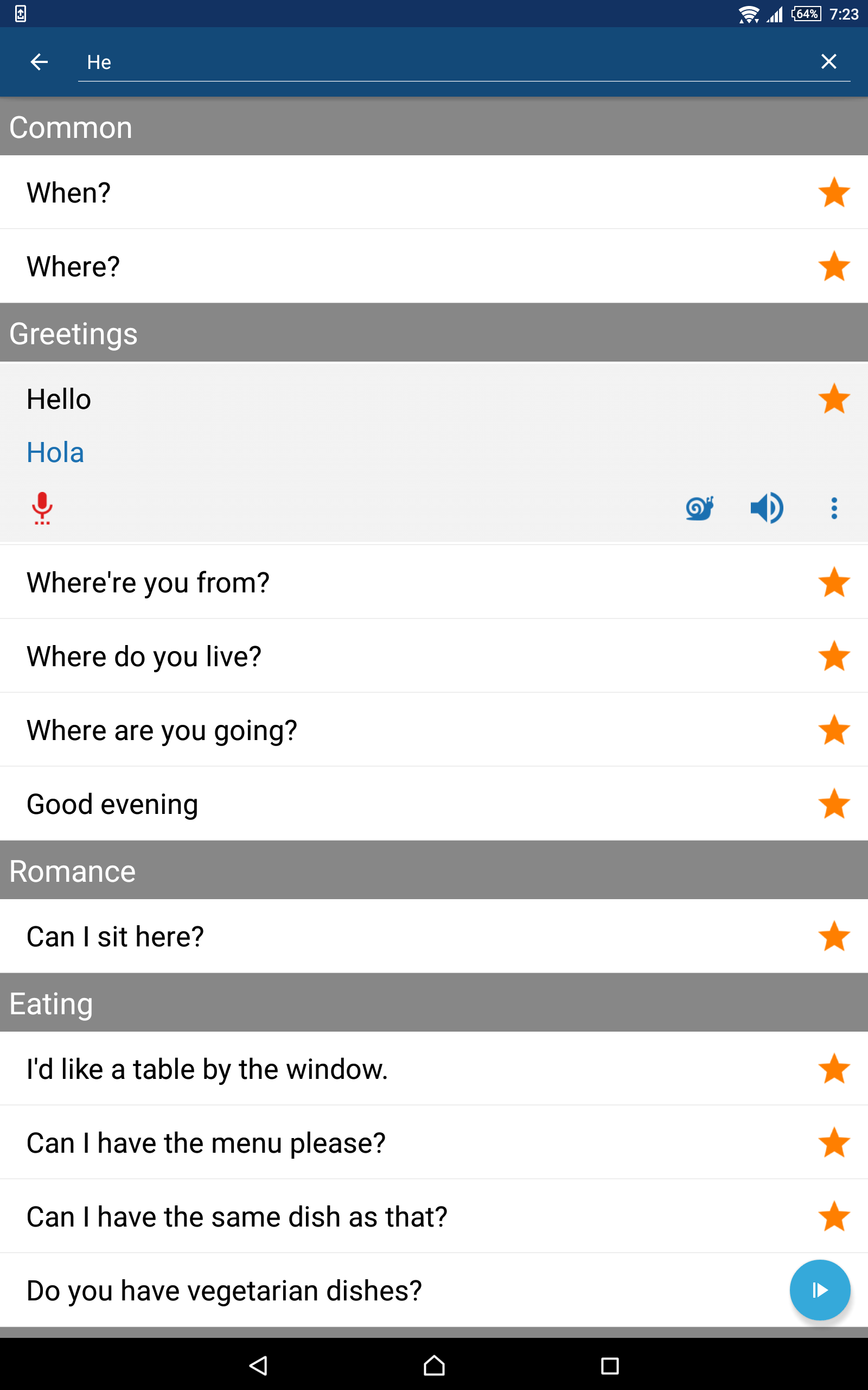 Travel Phrasebook | Translator Screenshot15
