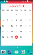 Month Calendar Widget Screenshot5