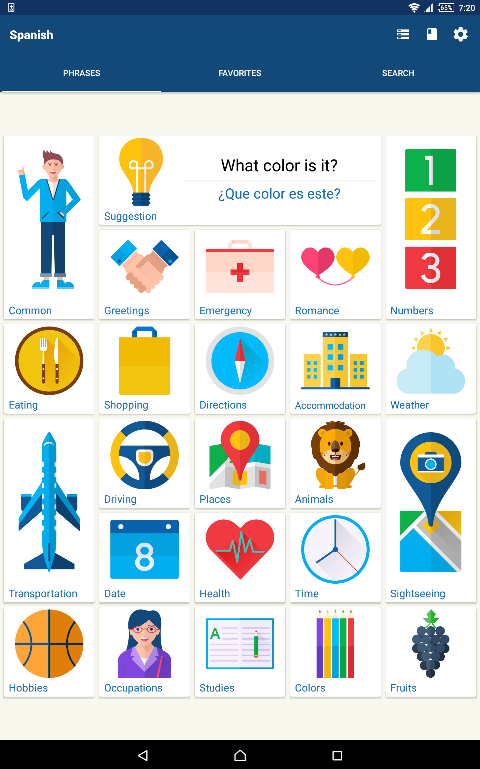 Travel Phrasebook | Translator Screenshot12