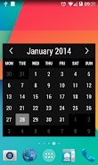 Month Calendar Widget Screenshot6