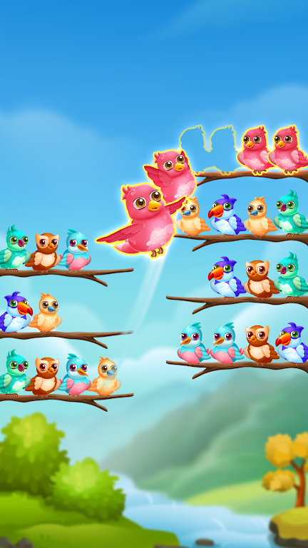 Bird Sort Screenshot4