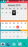 Month Calendar Widget Screenshot7