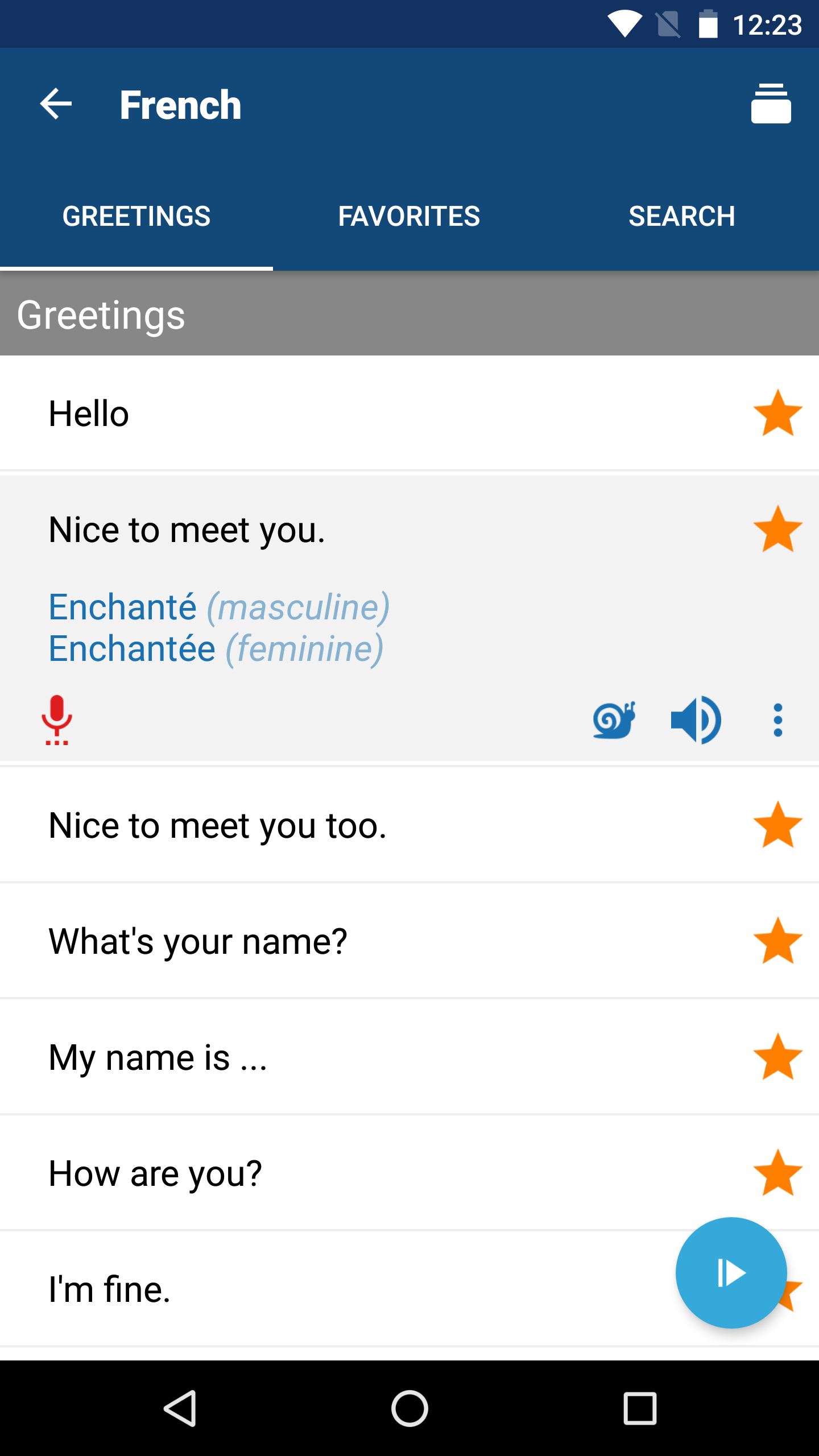 Learn French Screenshot2