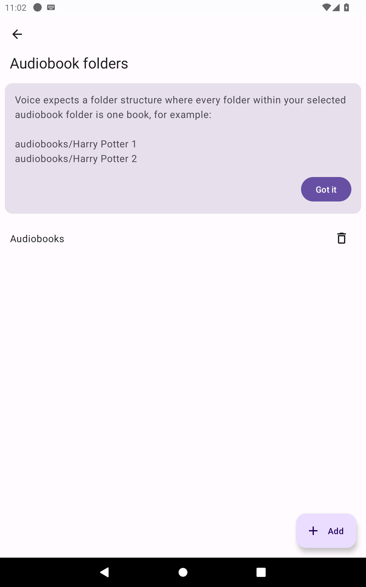 Voice Audiobook Player Screenshot8