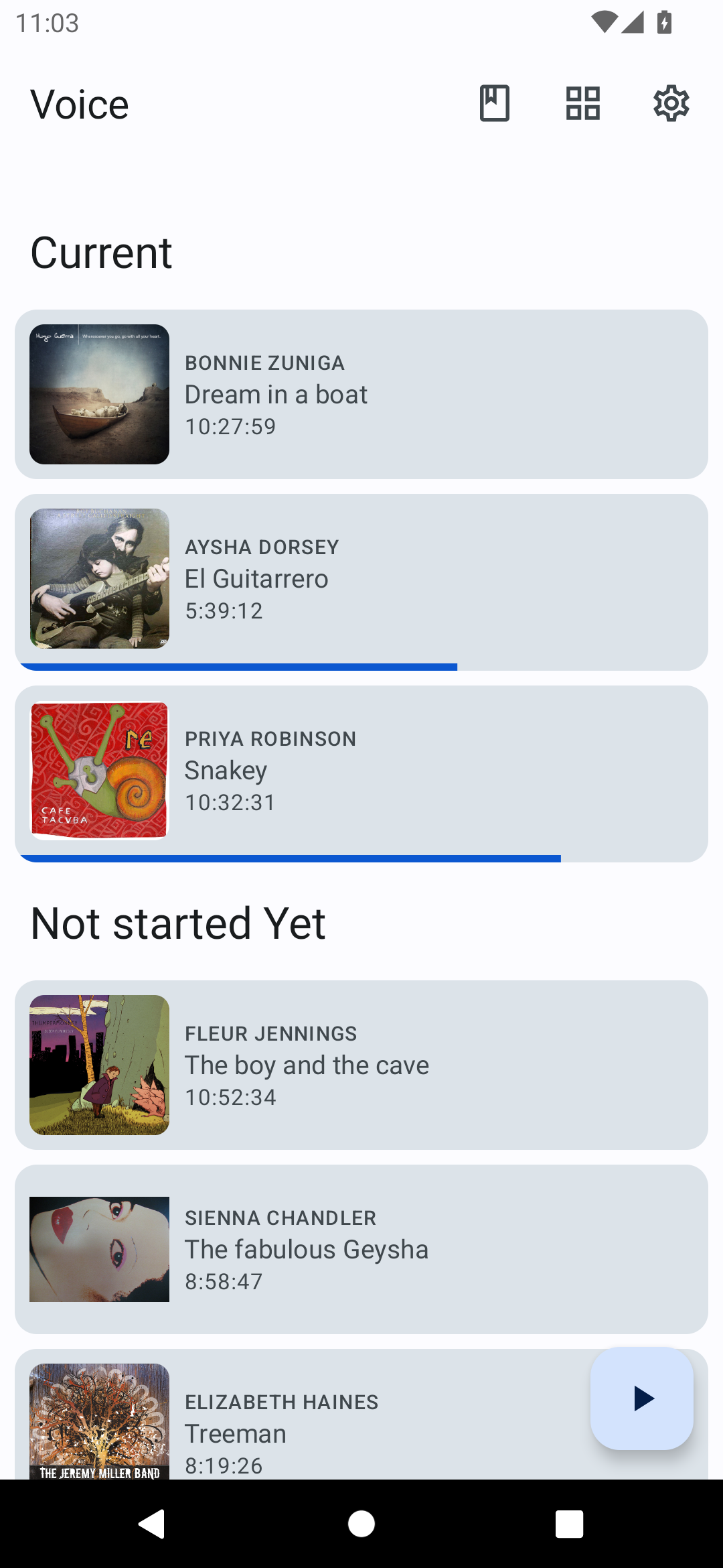 Voice Audiobook Player Screenshot2