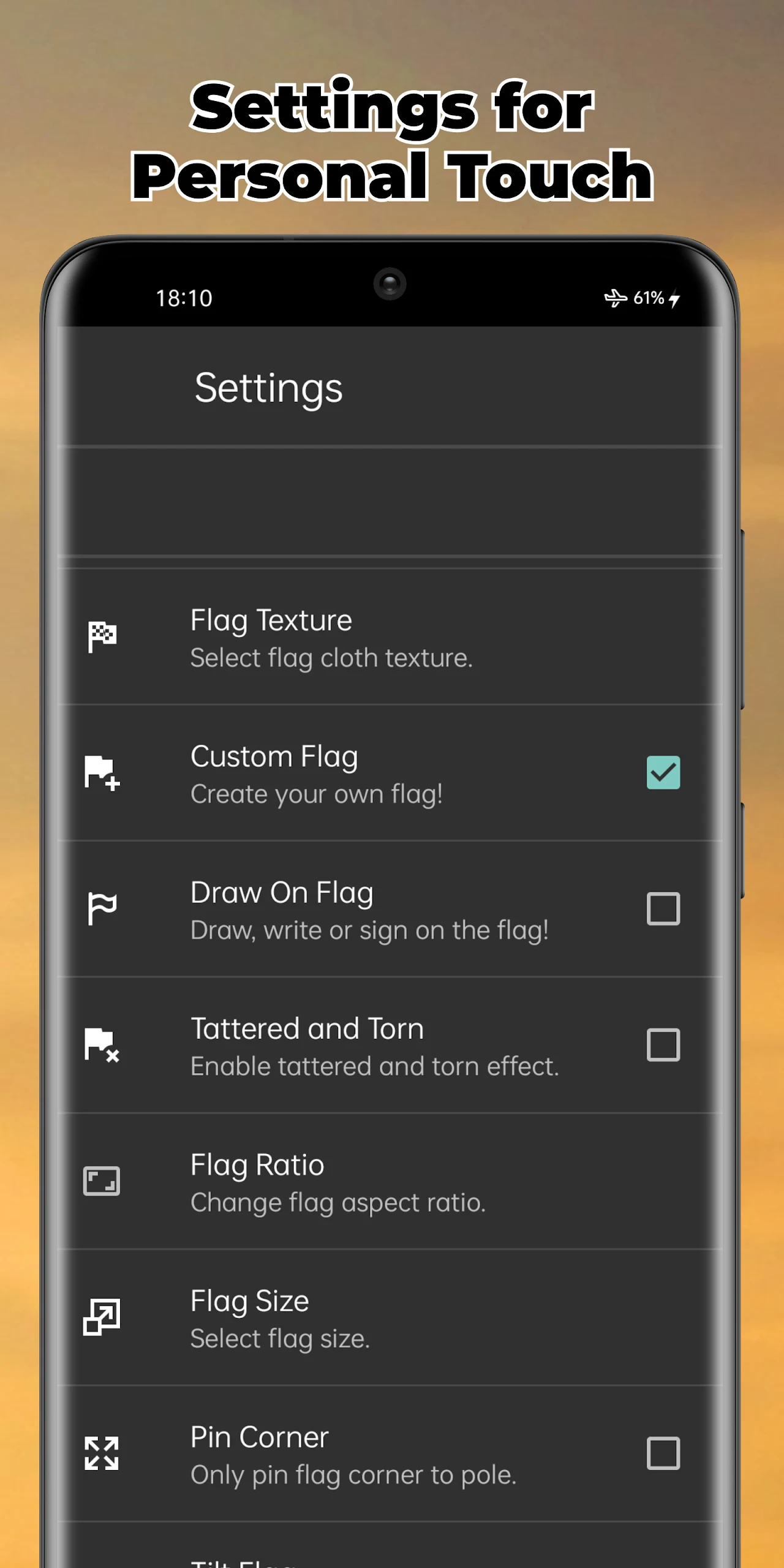 US Flag Live Wallpaper Screenshot6