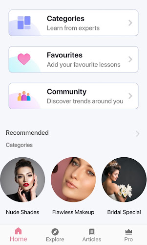 Makeup Tutorial App Screenshot4