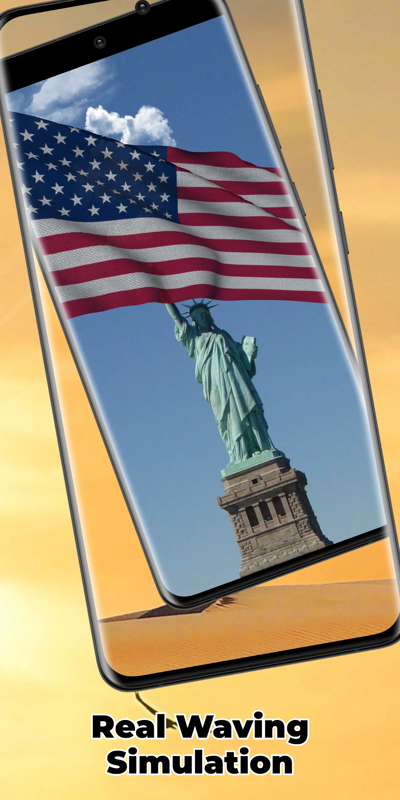 US Flag Live Wallpaper Screenshot4