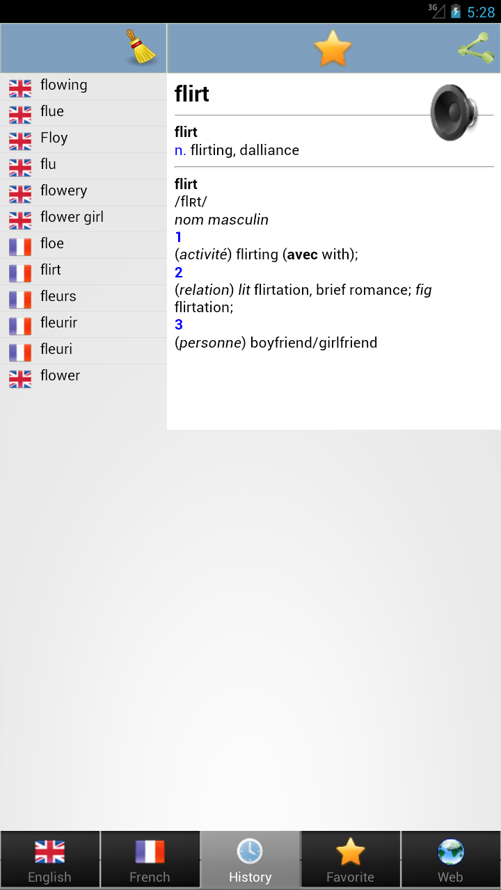 French dictionary Screenshot11