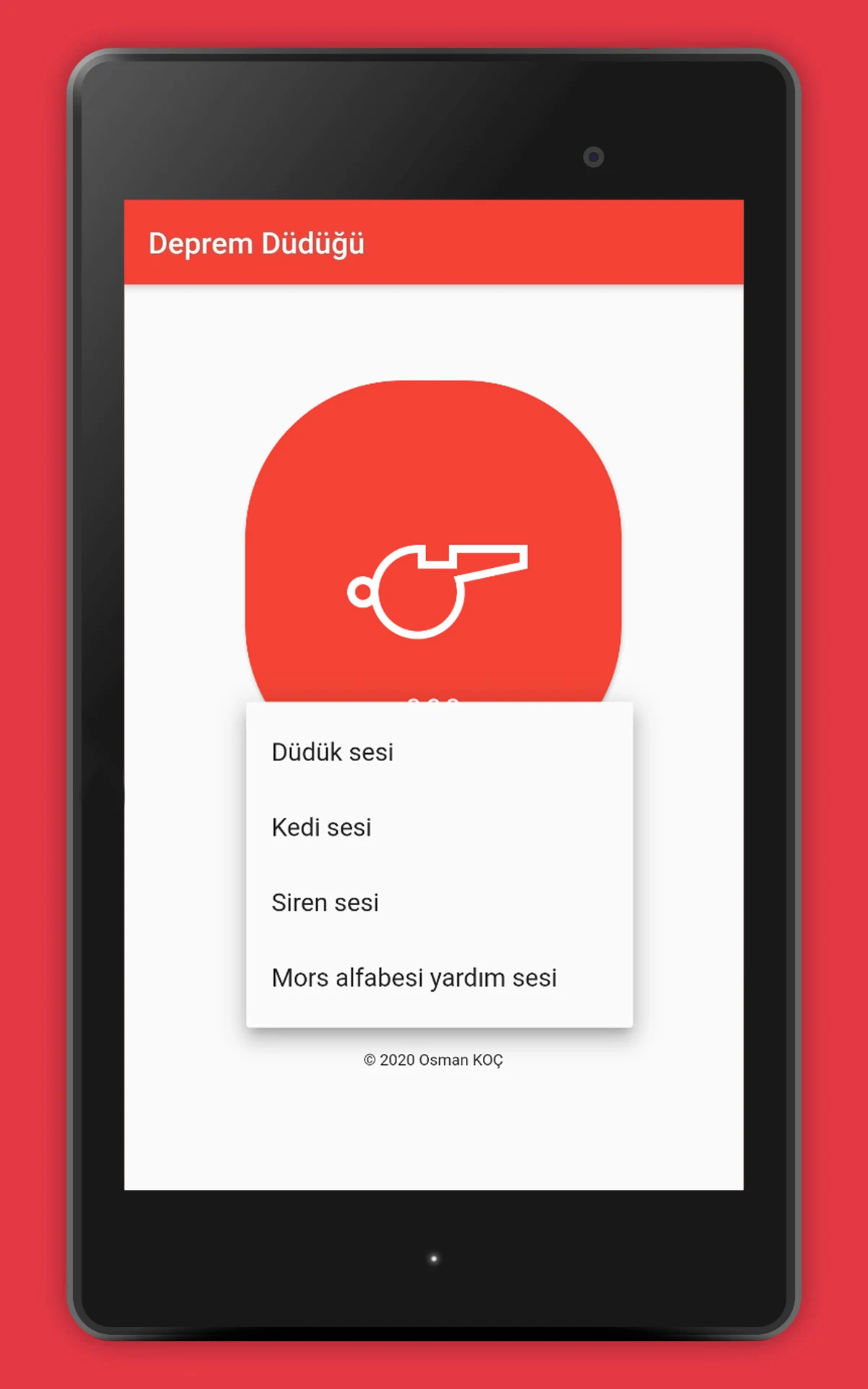 Earthquake Whistle (SOS) Screenshot9