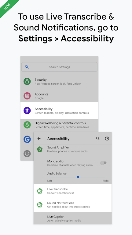 Live Transcribe & Notification Screenshot3