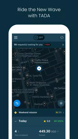 TADA Driver Screenshot1