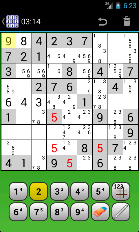 MegaSudoku Screenshot1