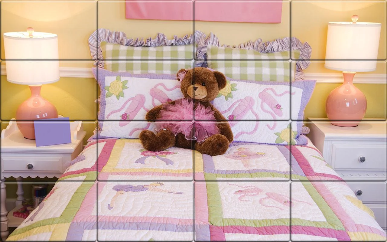 Tile Puzzle Girls Bedrooms Screenshot4