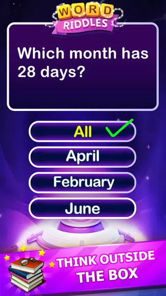 Word Riddles - Offline Word Ga Screenshot1