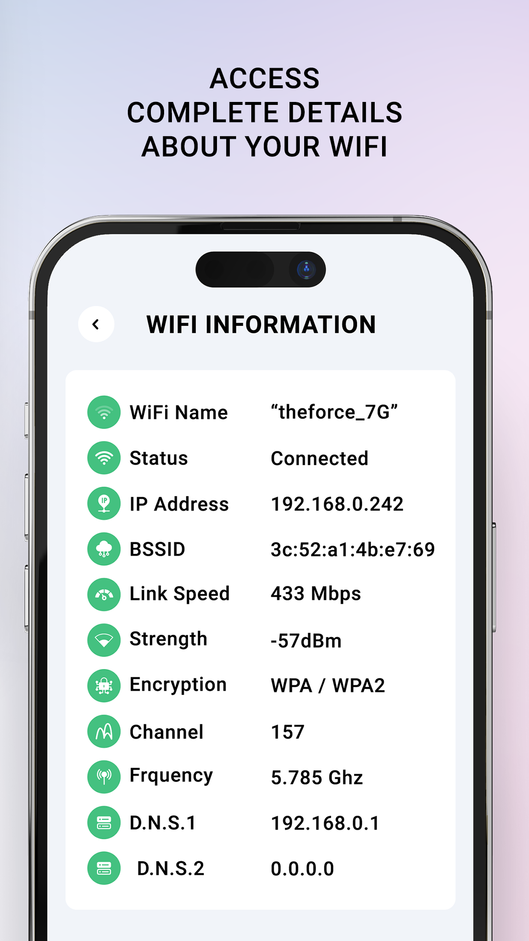 Network Signal Refresh & Test Screenshot3