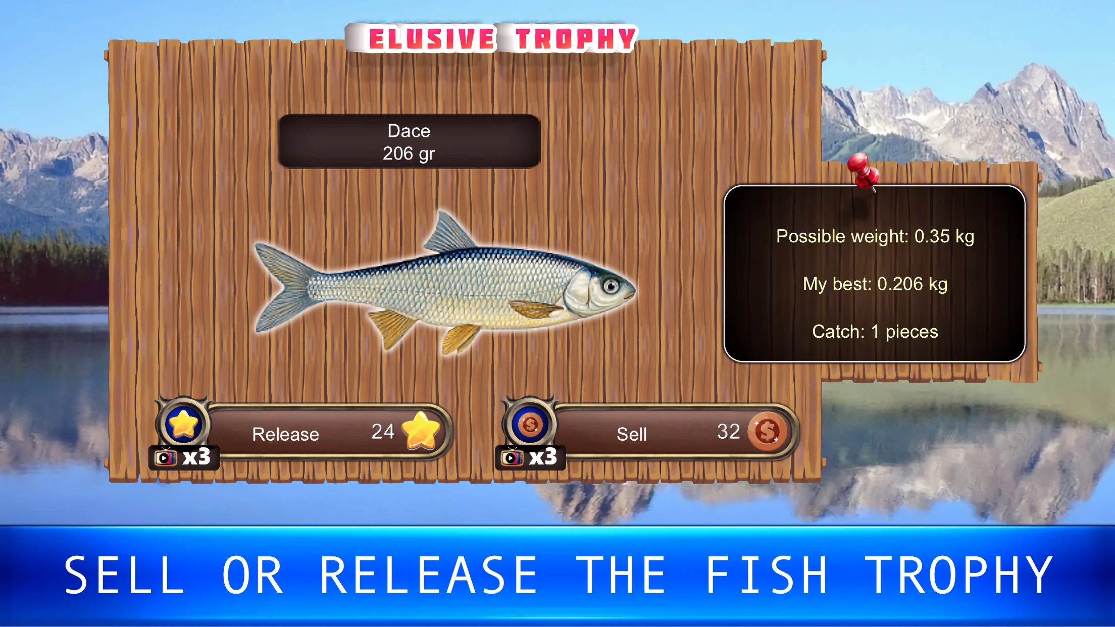 Fish rain: sport fishing Screenshot2
