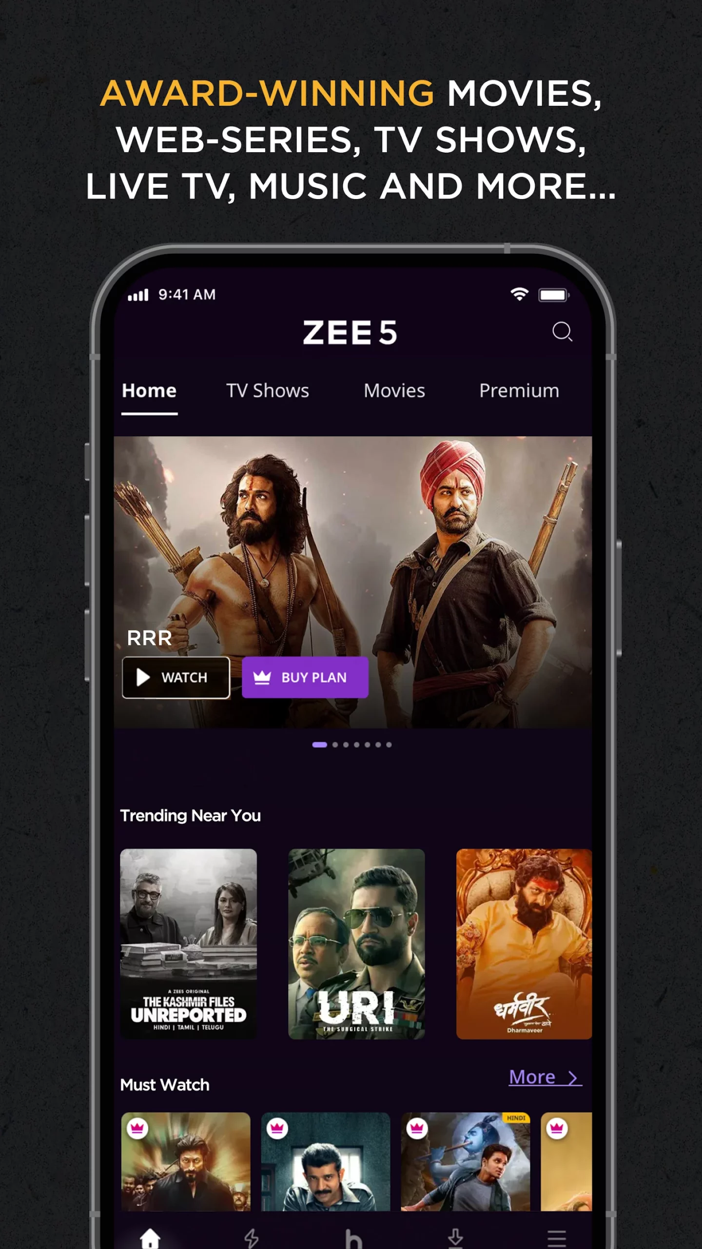 ZEE5 Movies, Web Series, Shows Screenshot4