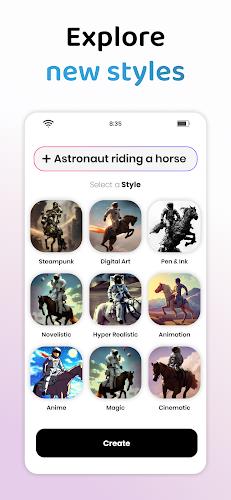 Wonder - AI Art Generator Screenshot16