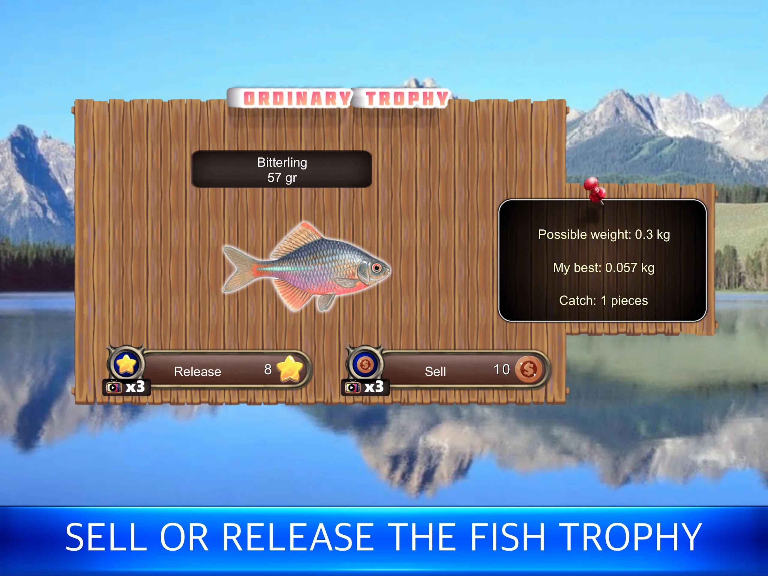 Fish rain: sport fishing Screenshot10