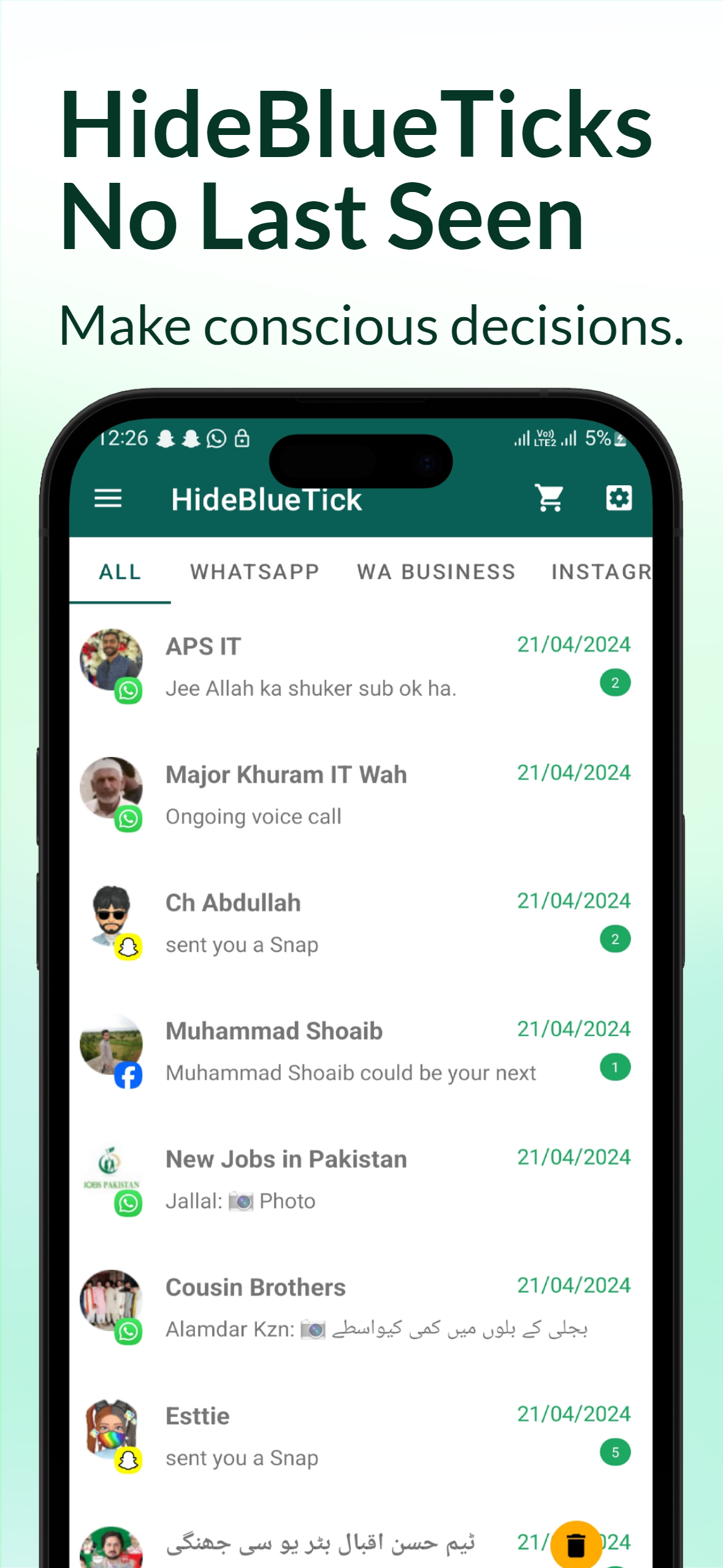 Hide Blue Ticks Screenshot6