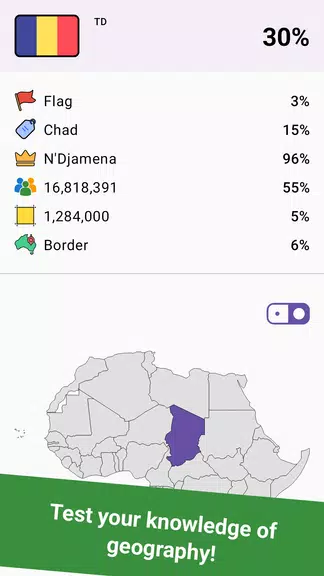 Geomi: Flags Countries Trivia Screenshot1