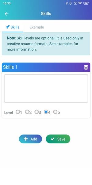 CV Maker app, Resume builder Screenshot5