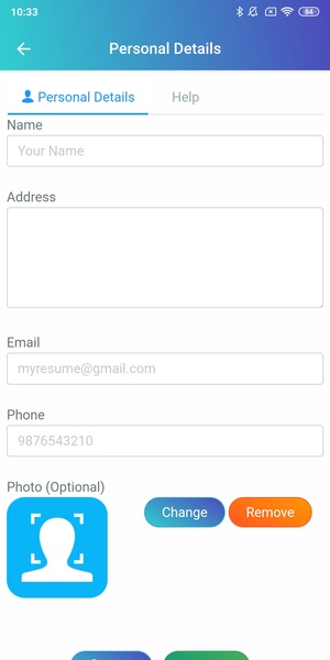 CV Maker app, Resume builder Screenshot3