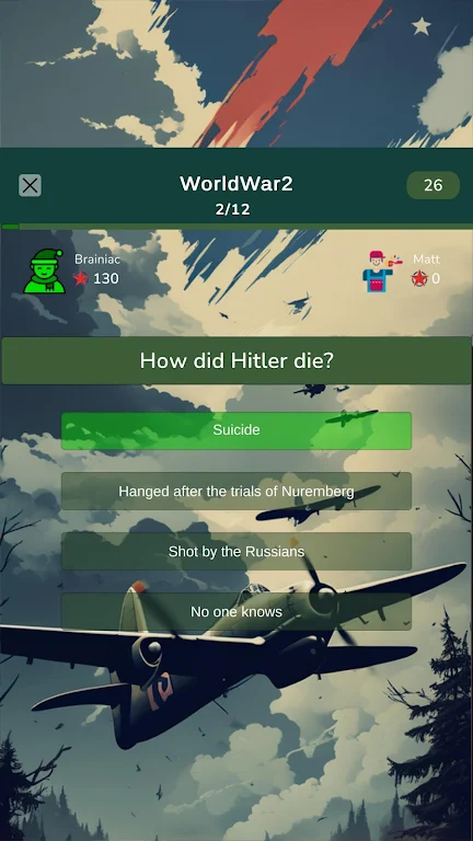 World War 2 Knowledge Quiz Screenshot2