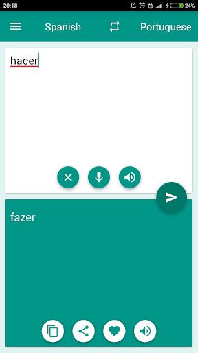 Portuguese-Spanish Translator Screenshot1